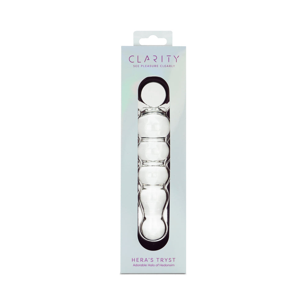 Hera's Tryst Elegant Glass Dildo