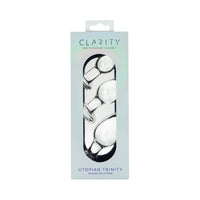 Utopian Trinity Three-Piece Glass Butt Plug Set