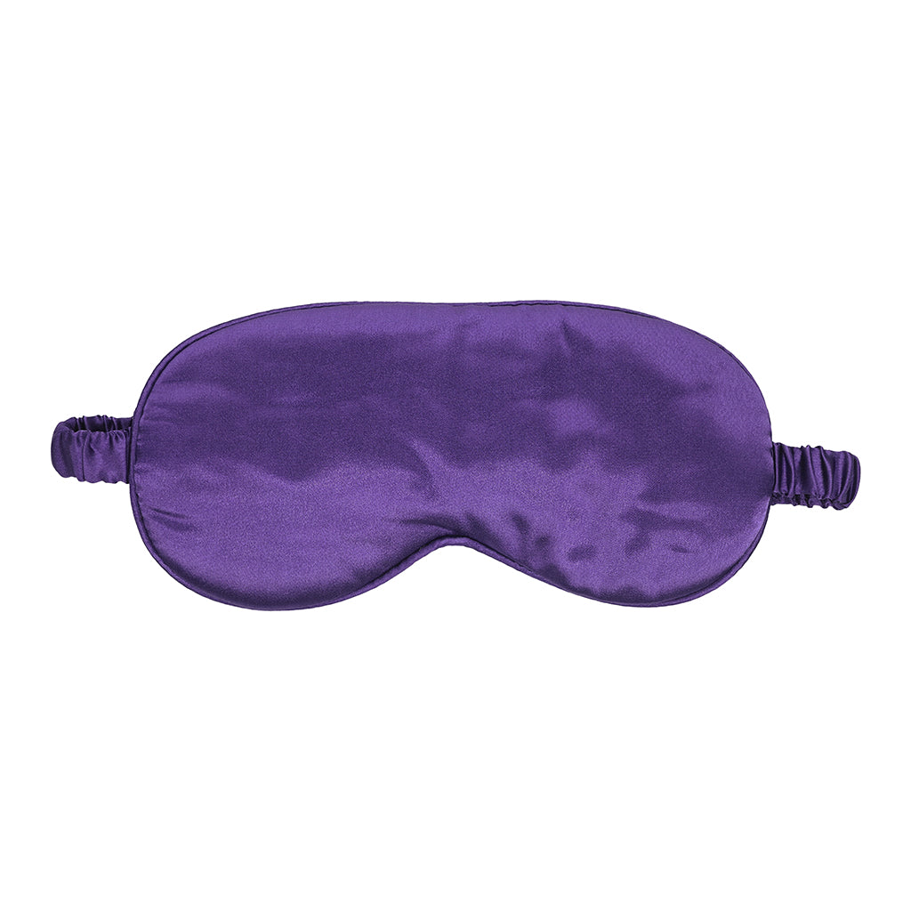 Satin Eye Mask - Purple