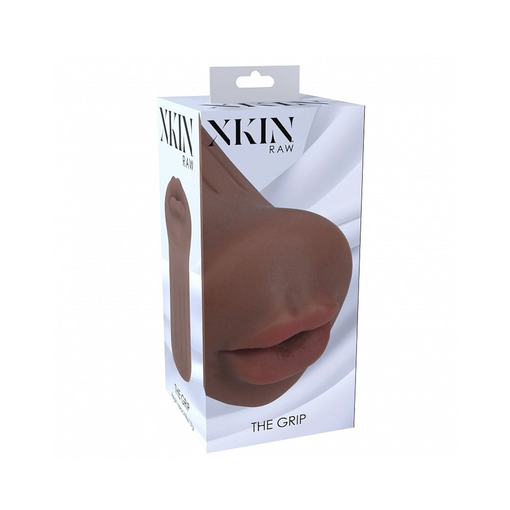 Xkin The Grip Stroker - Brown
