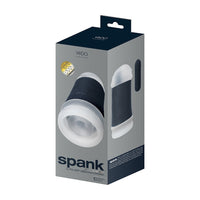 VeDO Spank Rechargeable Vibrating Stroker - Clear