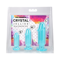 Crystal Jellies Anal Starter Kit - Teal