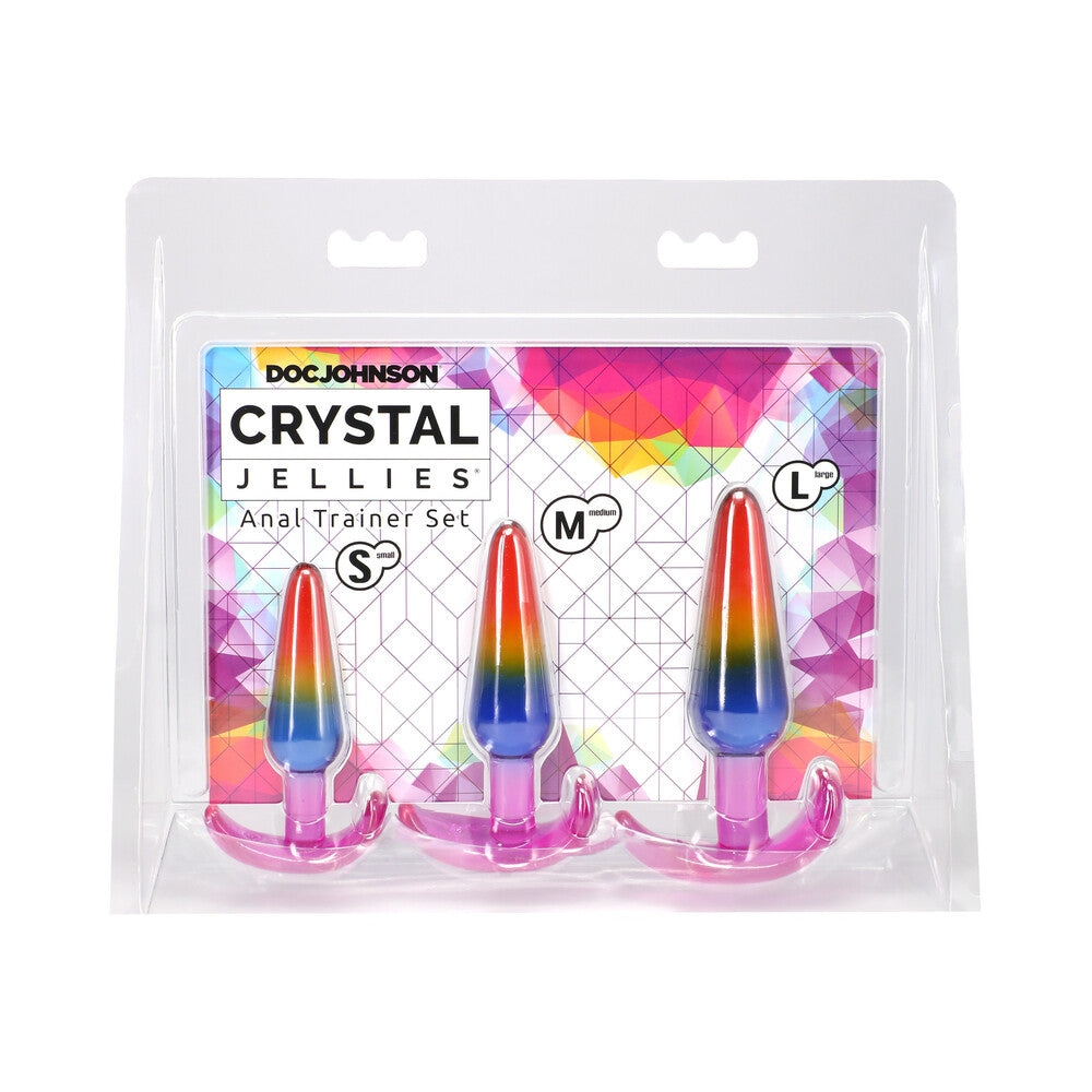 Crystal Jellies Anal Trainer Set - Gradual Training