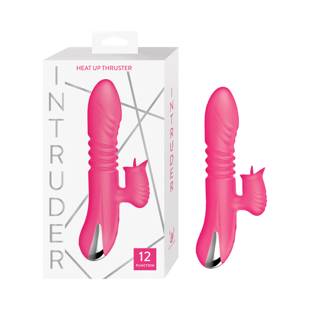 Intruder Heat Up Thruster Pink Vibrator