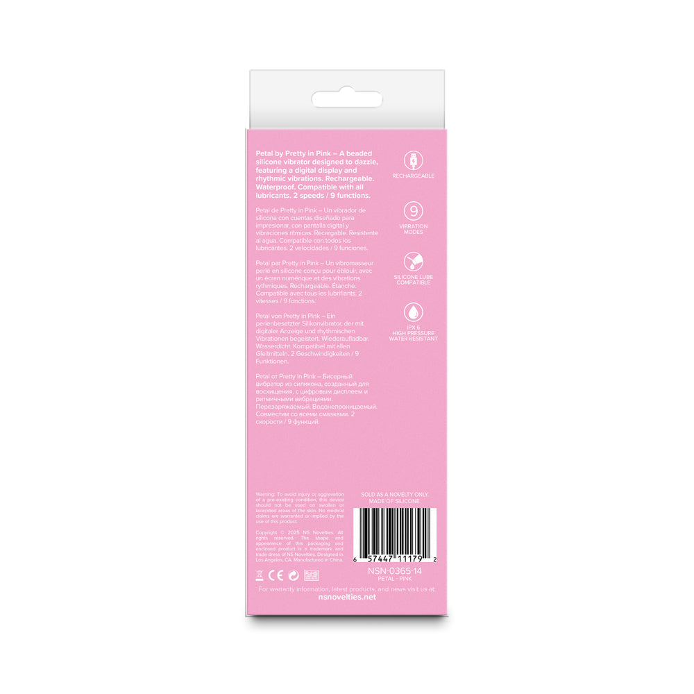Pretty in Pink Petal Pink Vibrator
