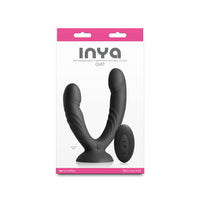 INYA Duet Vibrating Double Dildo in Black