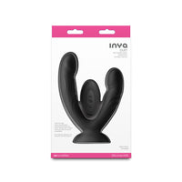 INYA Duet Vibrating Double Dildo in Black