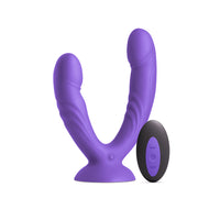 INYA Duet Vibrating Double Dildo in Purple