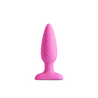 INYA Swirl Vibrating Anal Plug in Pink