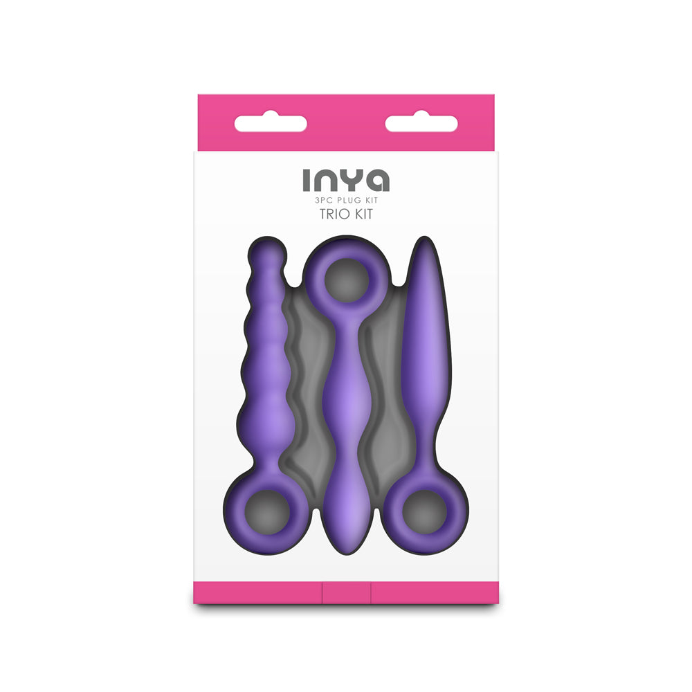 INYA Trio Anal Plug Set - Purple