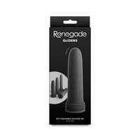 Renegade Gliders Black Anal Toy Set