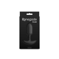 Renegade Pulse Black Vibrating Anal Plug