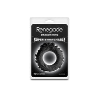 Renegade Dragon Cock Ring - Black