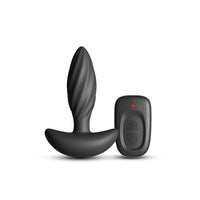 Renegade Flash Vibrating Anal Plug - Black