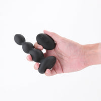 Renegade Valor Vibrating Anal Bead Plug - Black