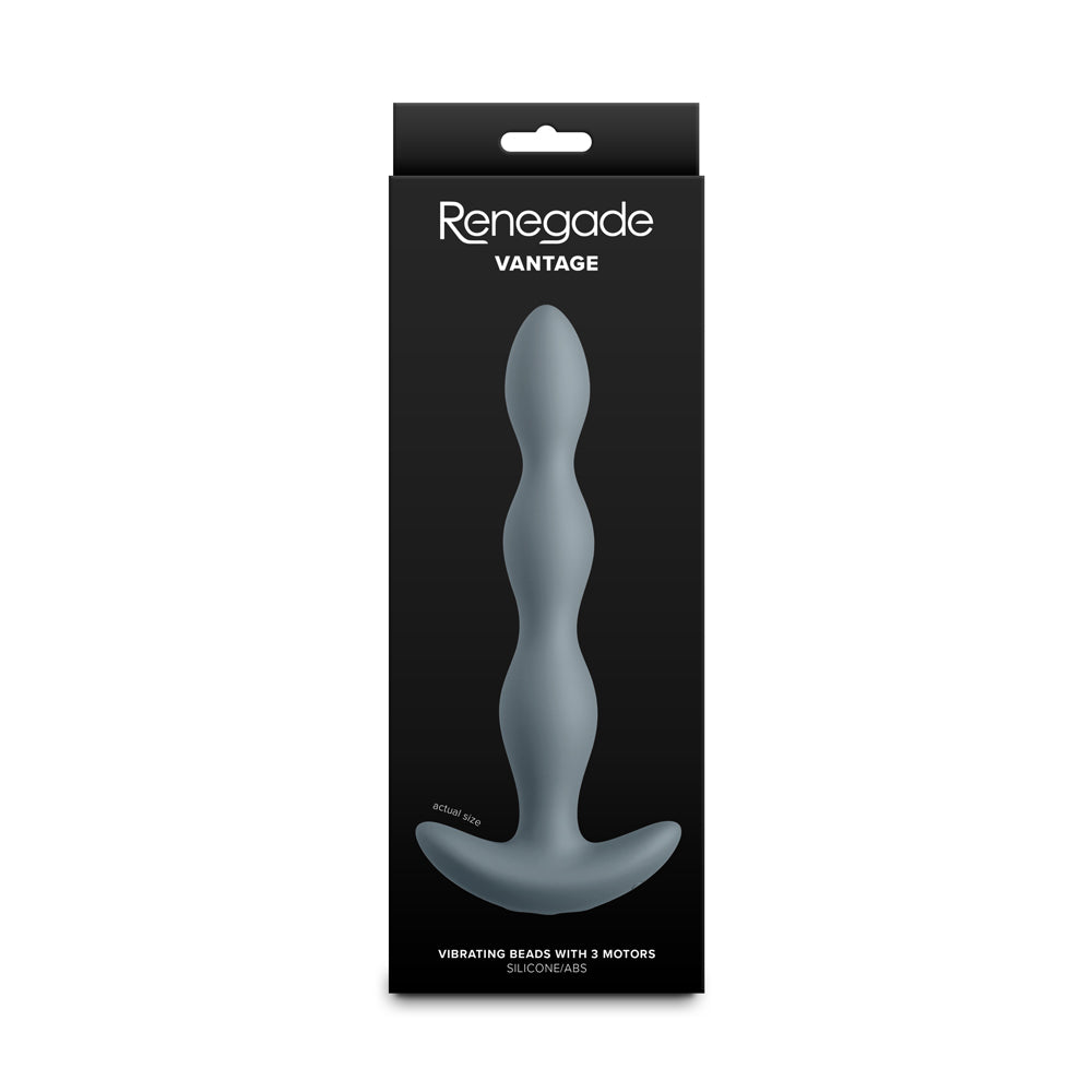 Renegade Vantage Vibrating Beads - Gray