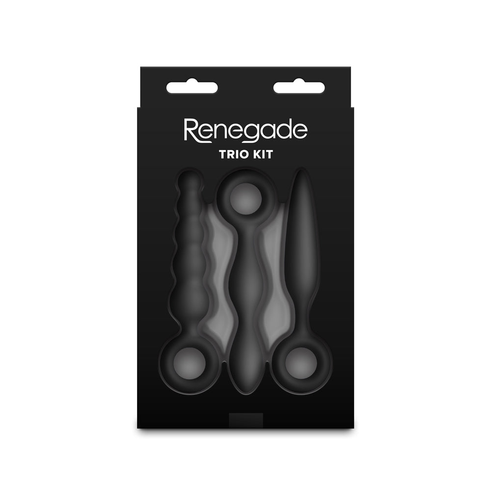 Renegade Trio Kit - Beginner Anal Plug Set