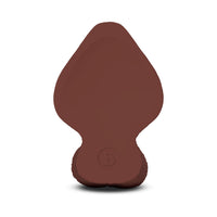 b-Vibe Slipskin Dildo 7in Girthy Brown