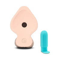 b-Vibe Slipskin Dildo 9in Girthy Cream
