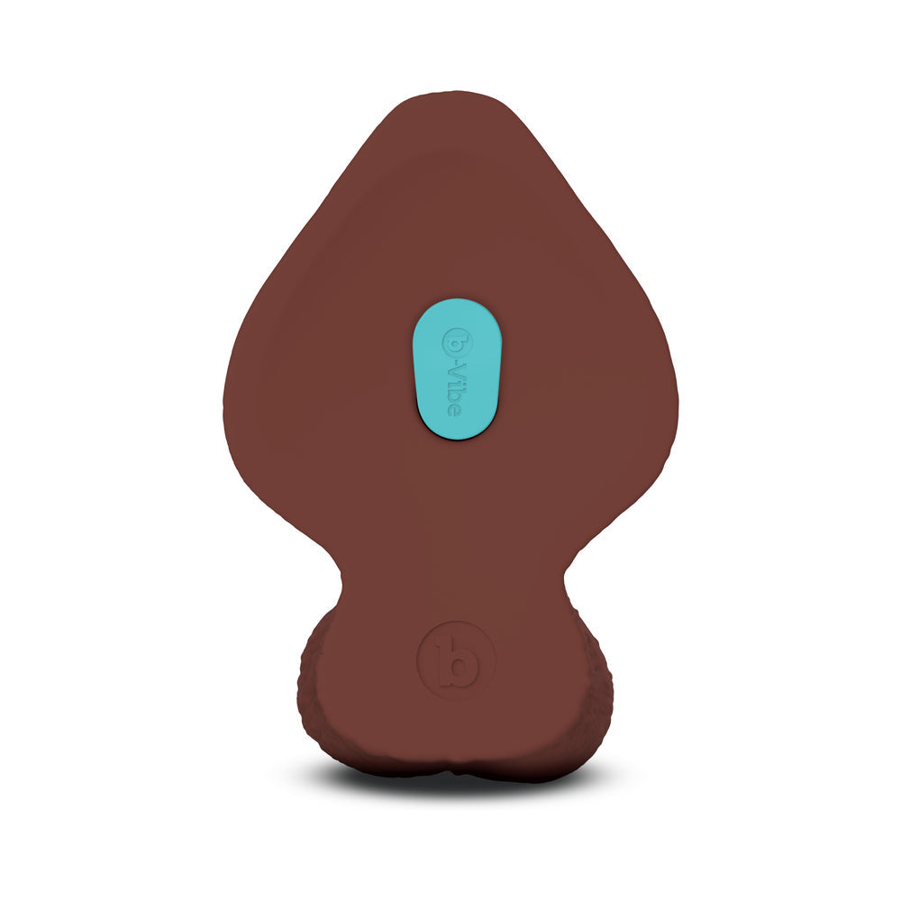 b-Vibe Slipskin Dildo 9in Girthy Brown