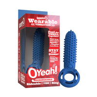 Screaming O Rechargeable OYeah Vibrator - Blue