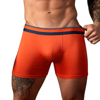 Men's Soo Cumfy Boxer Brief in Orange - S
