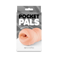 Pocket Pals Mouth Stroker - Tan