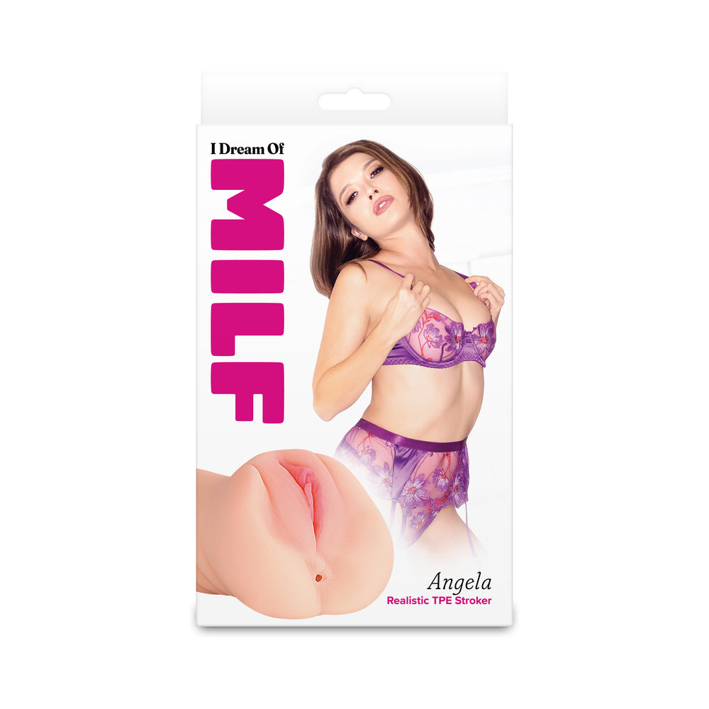I Dream of MILF Angela Realistic Stroker