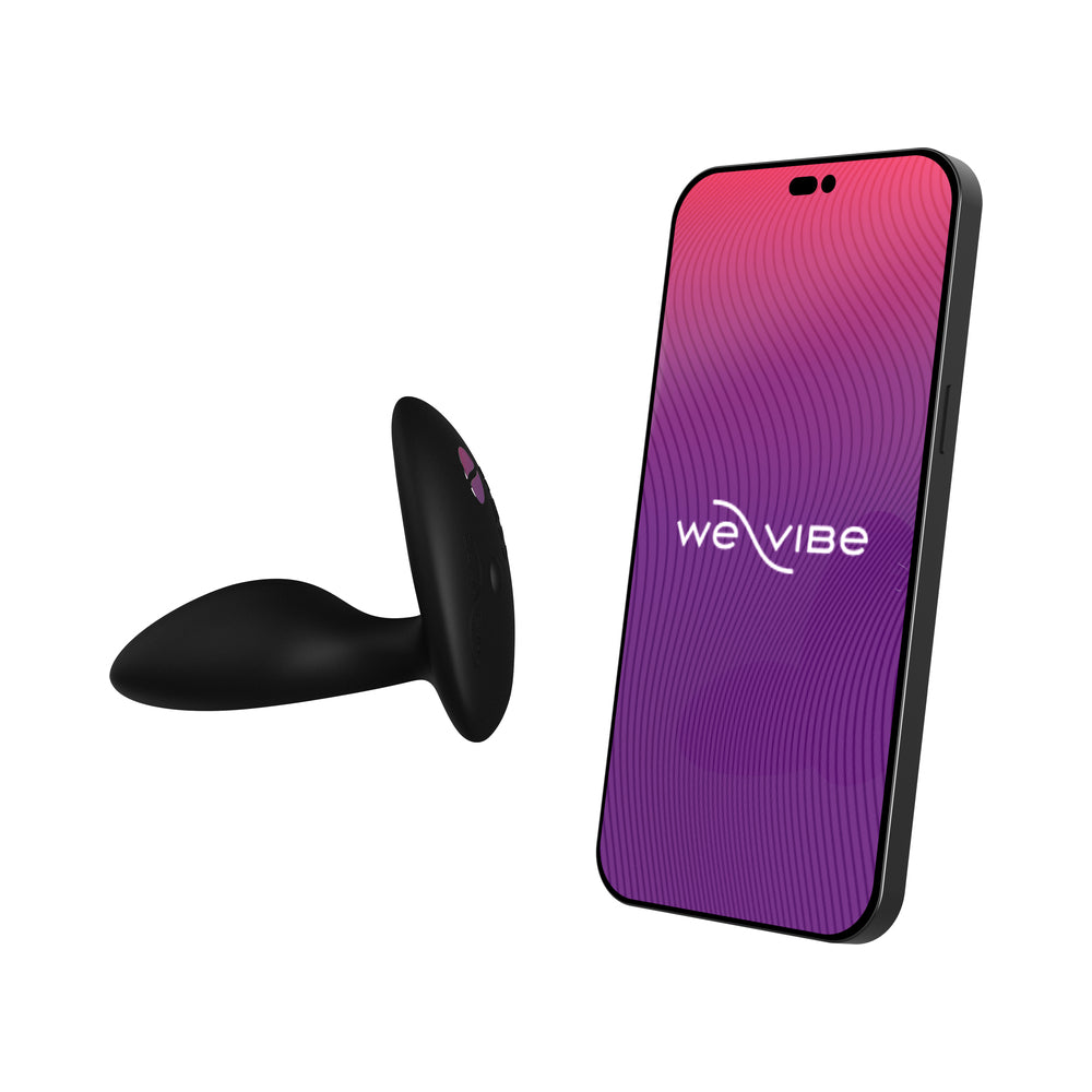 We-Vibe Ditto+ Satin Black Luxury Vibrator for Premium Pleasure