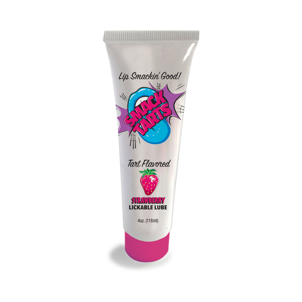 Smack Tarts Lickable Lube - Sour Strawberry 2oz