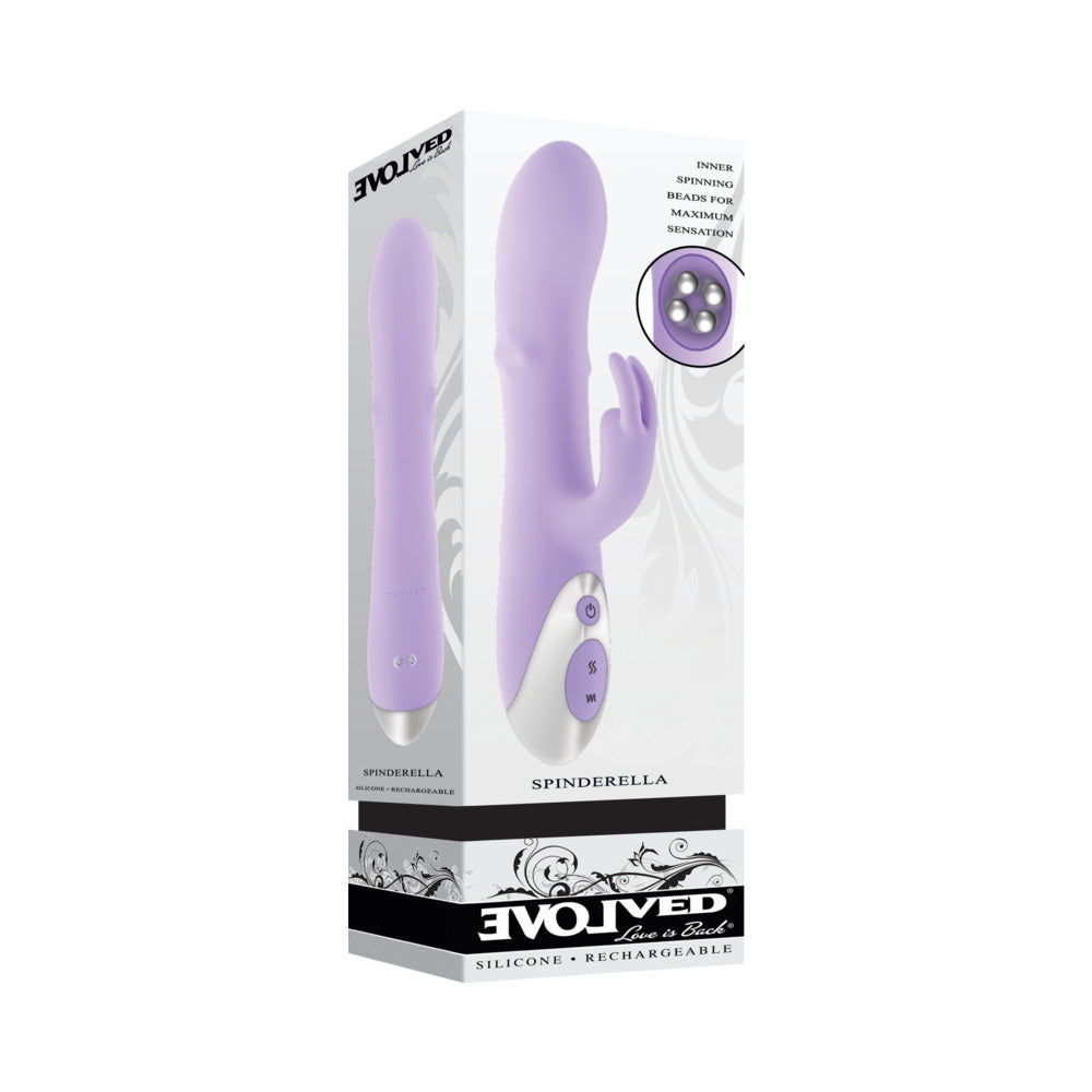 Evolved Spinderella Vibrator - Dual Action Pleasure