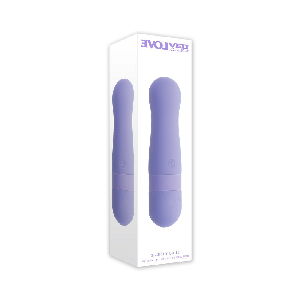 Evolved Squishy Bullet Vibrator in Lilac