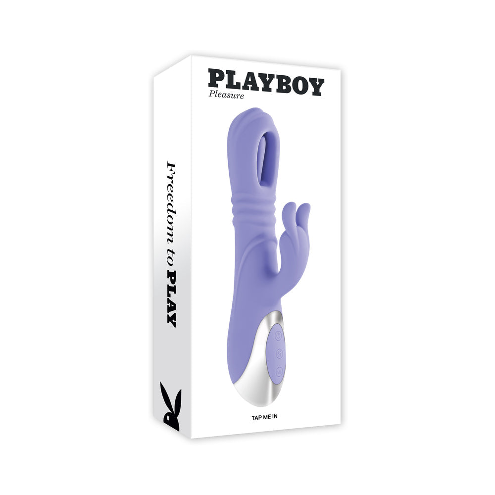 G-Spot Rabbit Vibrator - PB Tap Me In Lilac