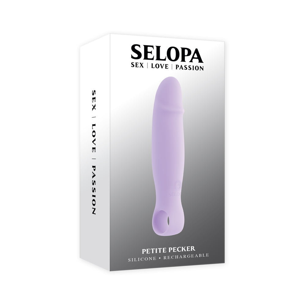 Petite Phallic Vibrator - Selopa Petite Pecker Purple