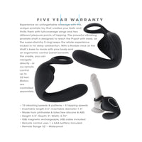 Prostate Massager - ZT Ballin' Out Black