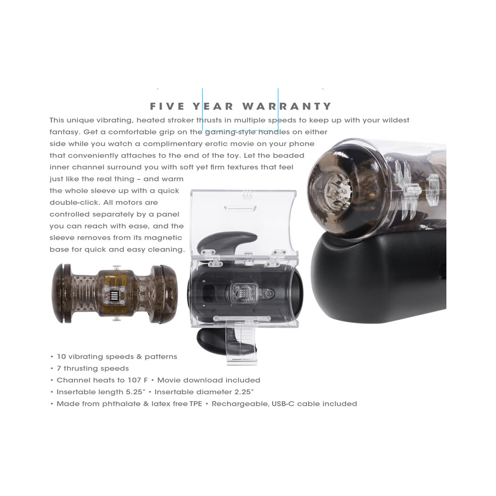 ZT Hold Me Tight Vibrating Stroker