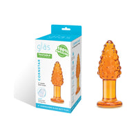 Glas Cornstar 4in Glass Butt Plug