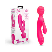 Tri Delight Triple Wand with Rabbit Vibrator