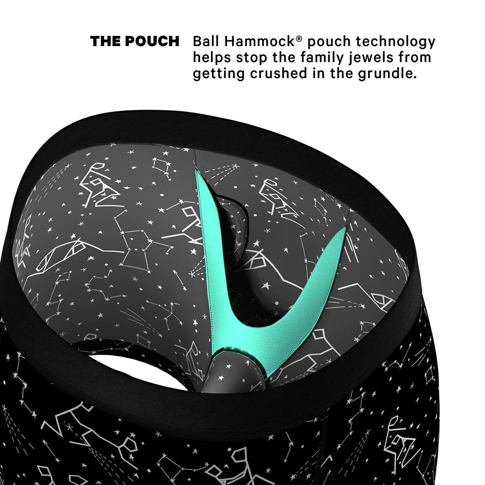 Glow in the Dark Constellation Pouch Underwear - Size XL