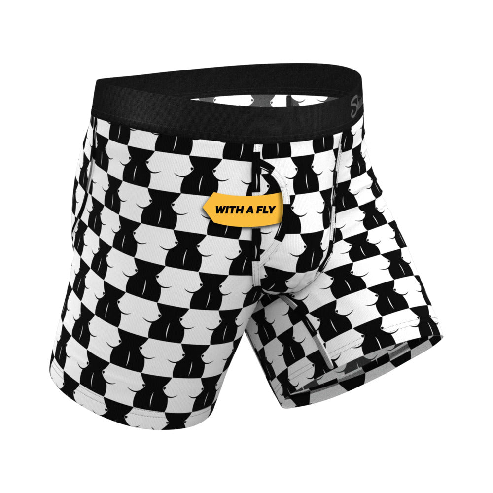 The Chest Mate Checkered Underwear