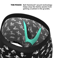 The Bare Back Bones Ball Hammock Pouch Underwear