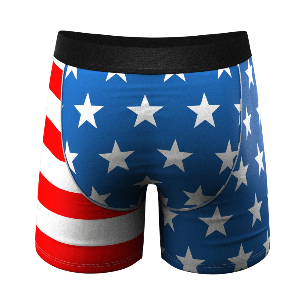The Mascot American Flag Underwear M