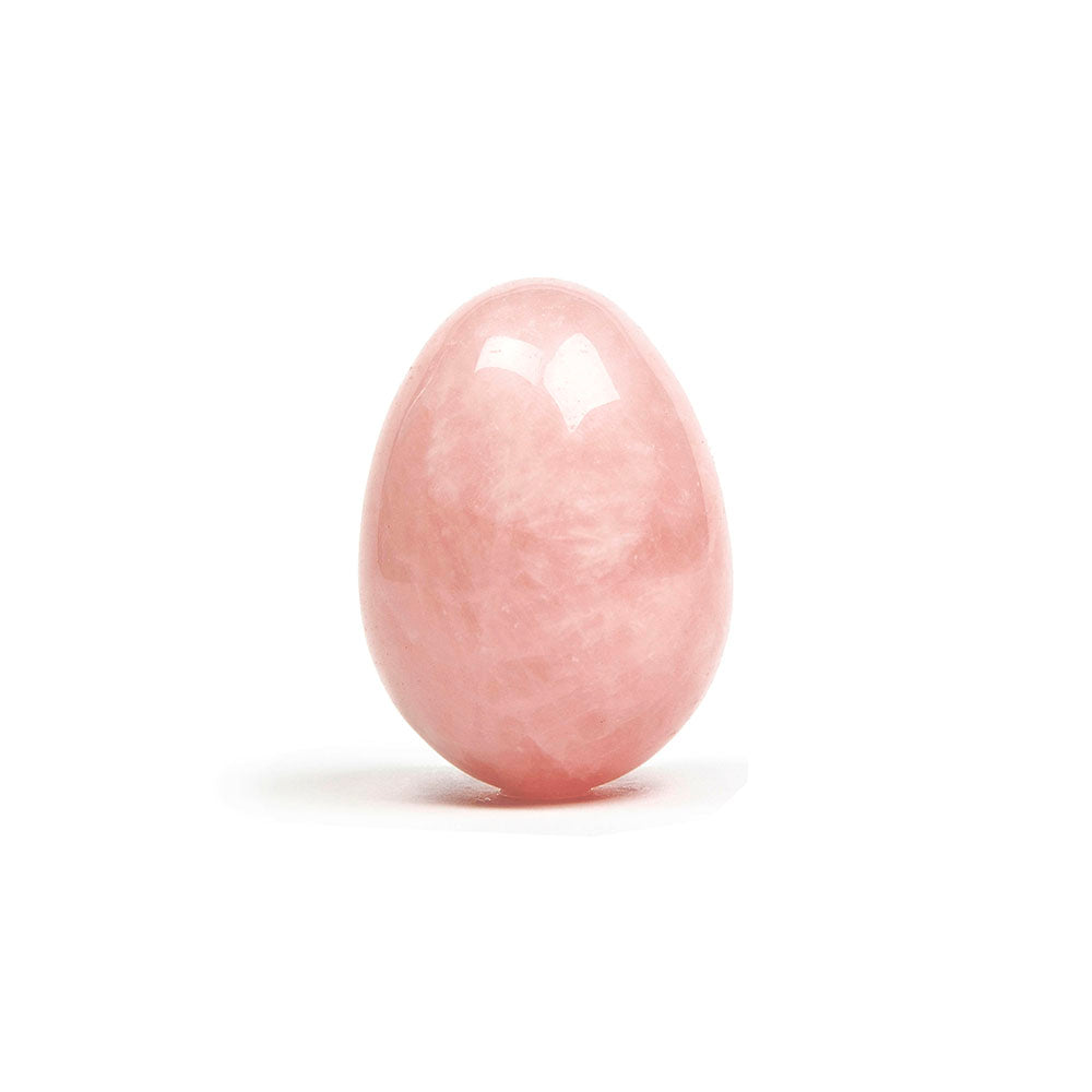 Chakrubs Heart Yoni Egg Rose Quartz Non-Drilled