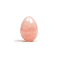 Chakrubs Heart Yoni Egg Rose Quartz Drilled