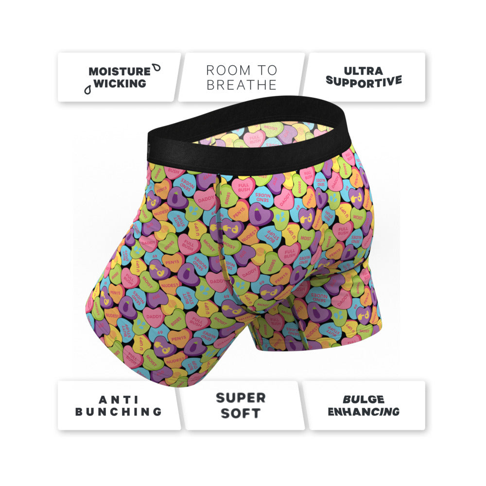Shinesty Candy Crush Heart Underwear - Size 2X