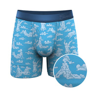 Ball Hammock Pouch Underwear - Reverse Cloud Girl 2X