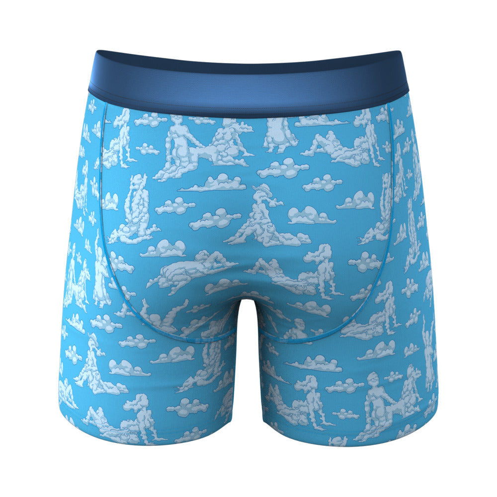 Ball Hammock Pouch Underwear - Reverse Cloud Girl 2X