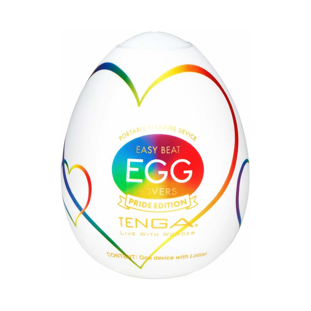 Tenga Egg Lovers Pride Edition Stretchable Masturbator