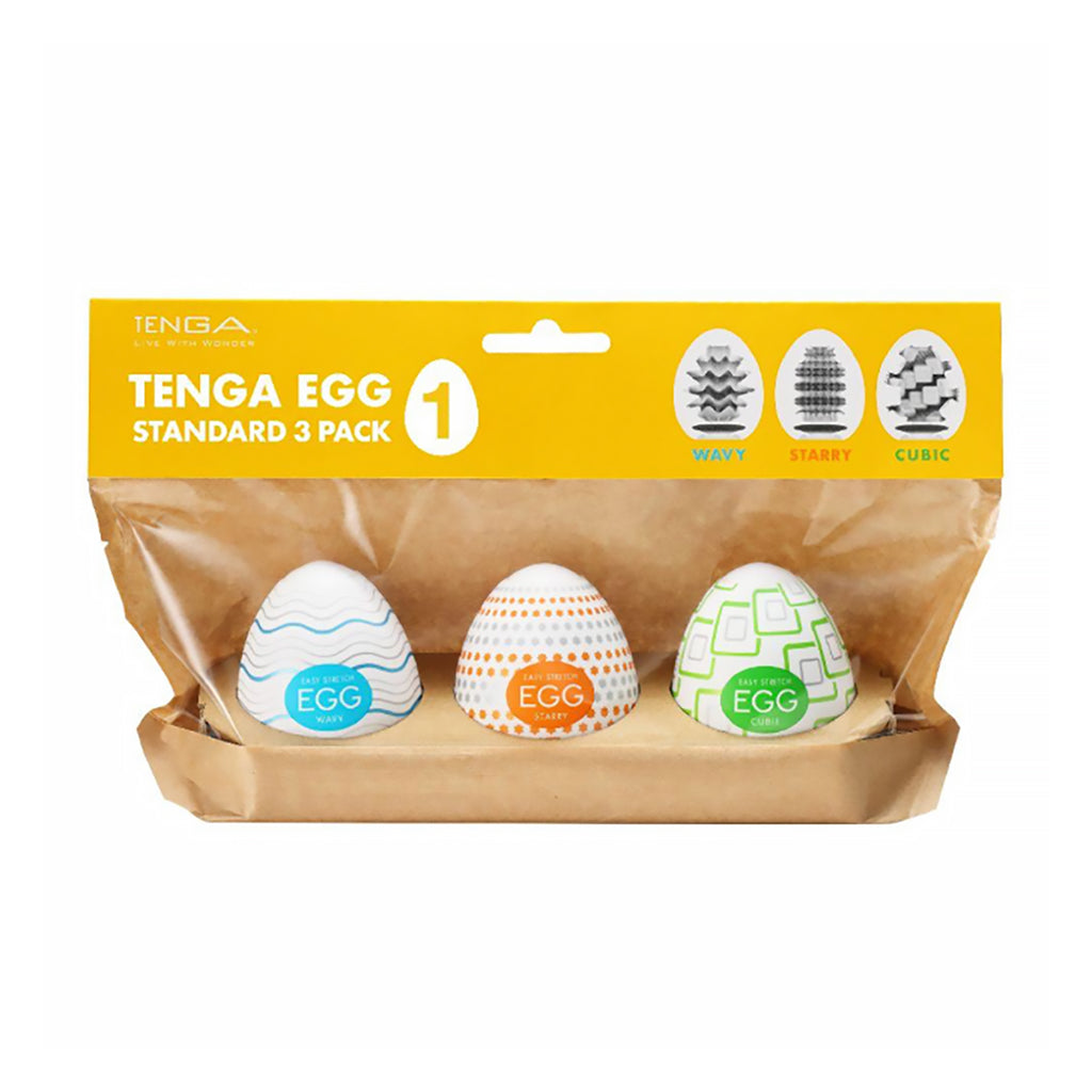 Tenga Egg Standard 3-Pack Masturbators