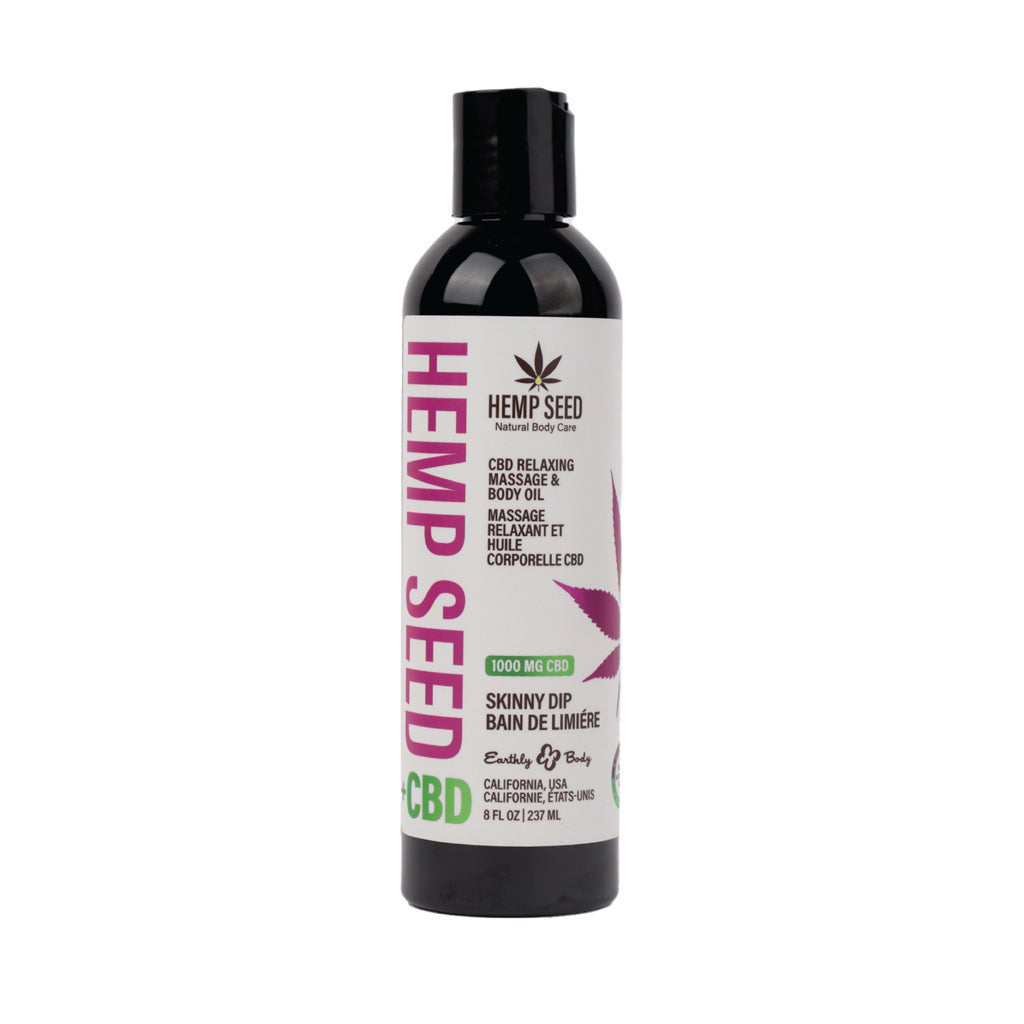Skinny Dip CBD Massage Oil 8oz